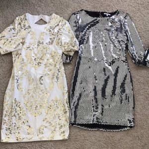 Sparkly festive dresses